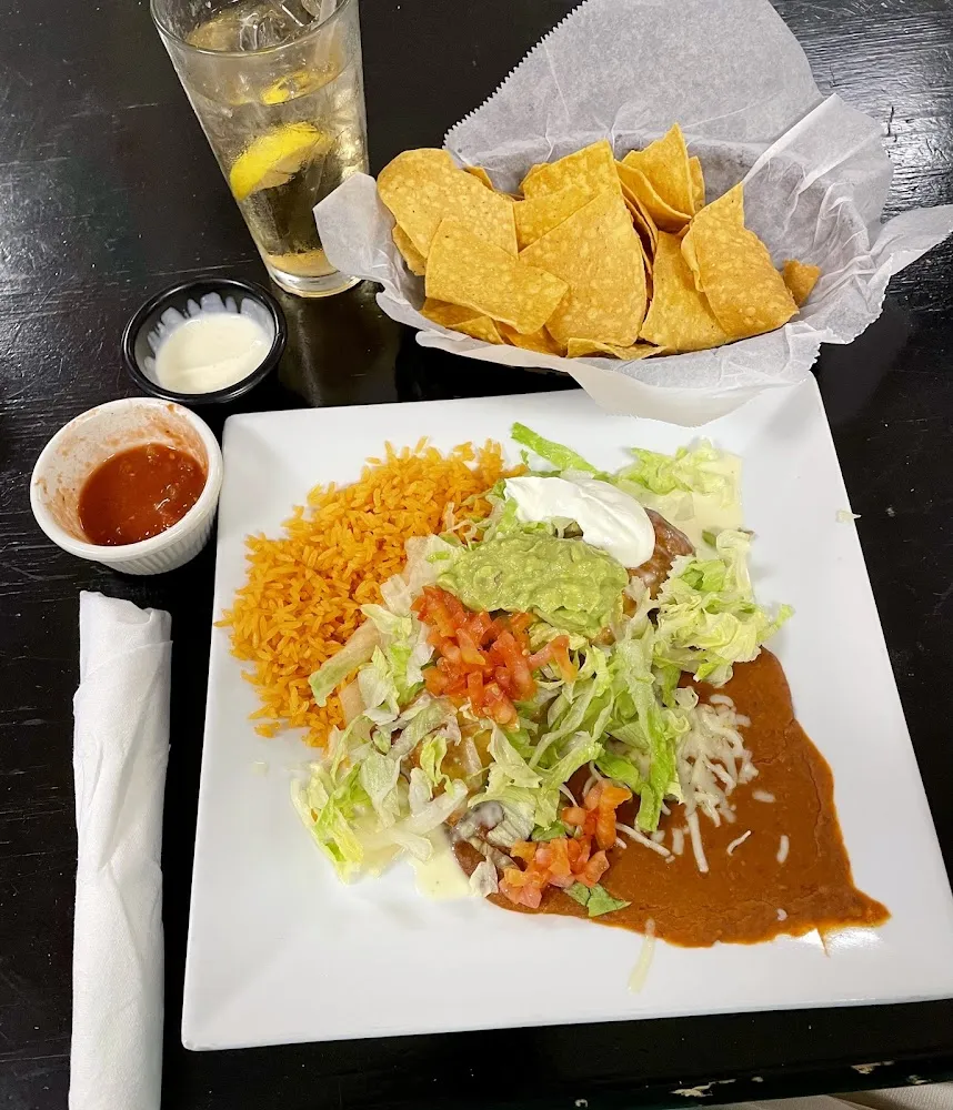 Shrimp Chimichanga